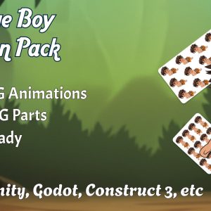 Stone Age Boy Animated PNG Sequence Pack